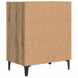 vidaXL Buffet chêne artisanat 57x35x70 cm bois d'ingénierie