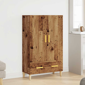 Highboard Altholz-Optik 70x31x115 cm