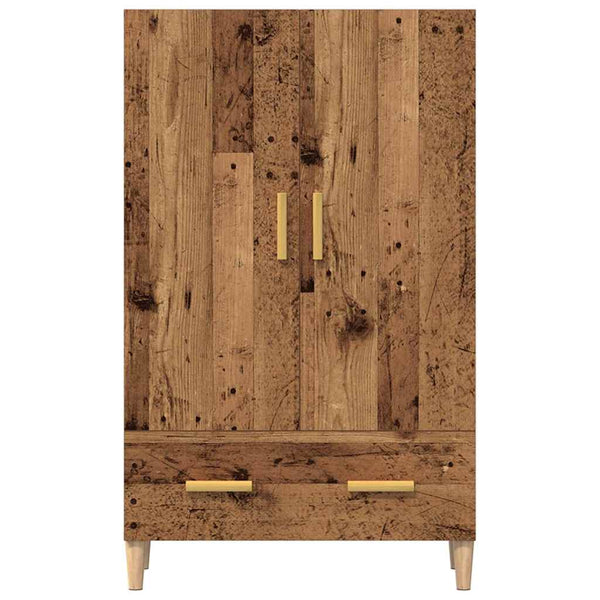 Highboard Altholz-Optik 70x31x115 cm