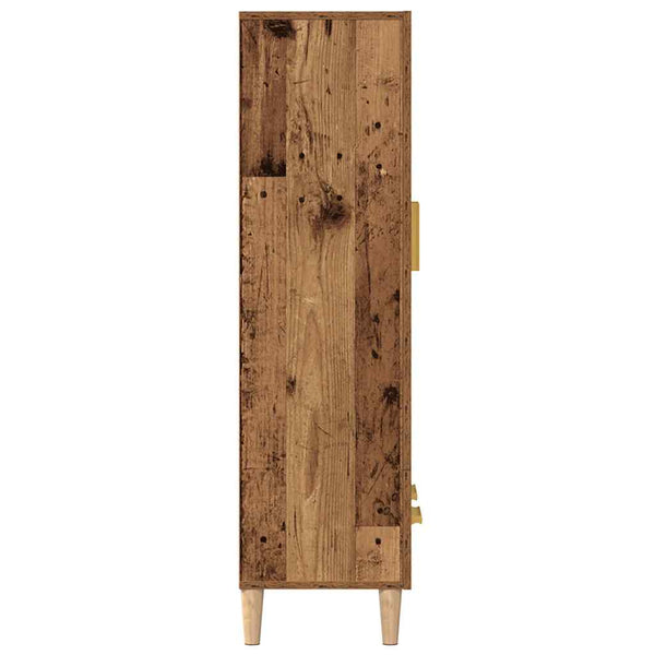 Highboard Altholz-Optik 70x31x115 cm