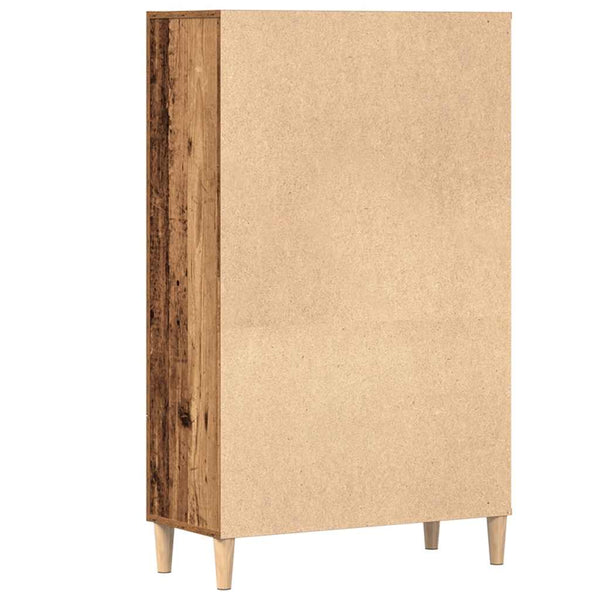 Highboard Altholz-Optik 70x31x115 cm