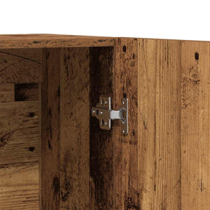 Highboard Altholz-Optik 70x31x115 cm