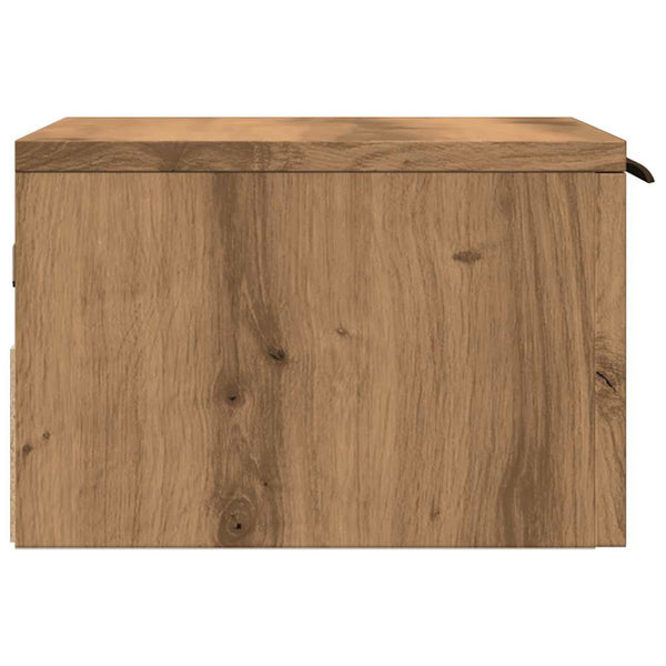 Wand-Nachttisch Artisan Eiche 34x30x20 cm