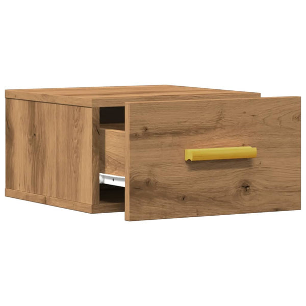 Wand-Nachttisch Artisan Eiche 35x35 cm