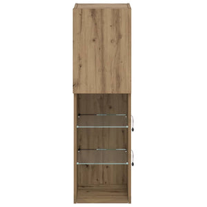 TV-Schrank Artisan-Eiche mit LED