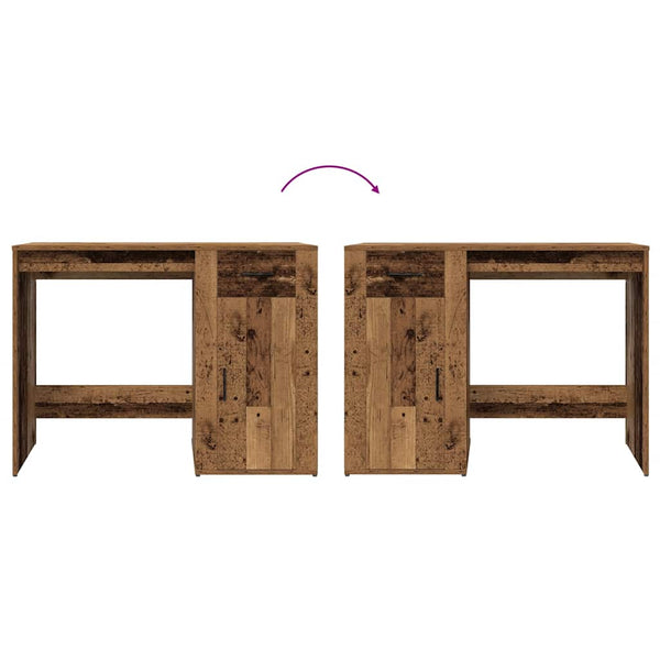 Schreibtisch Altholz-Optik 100 cm
