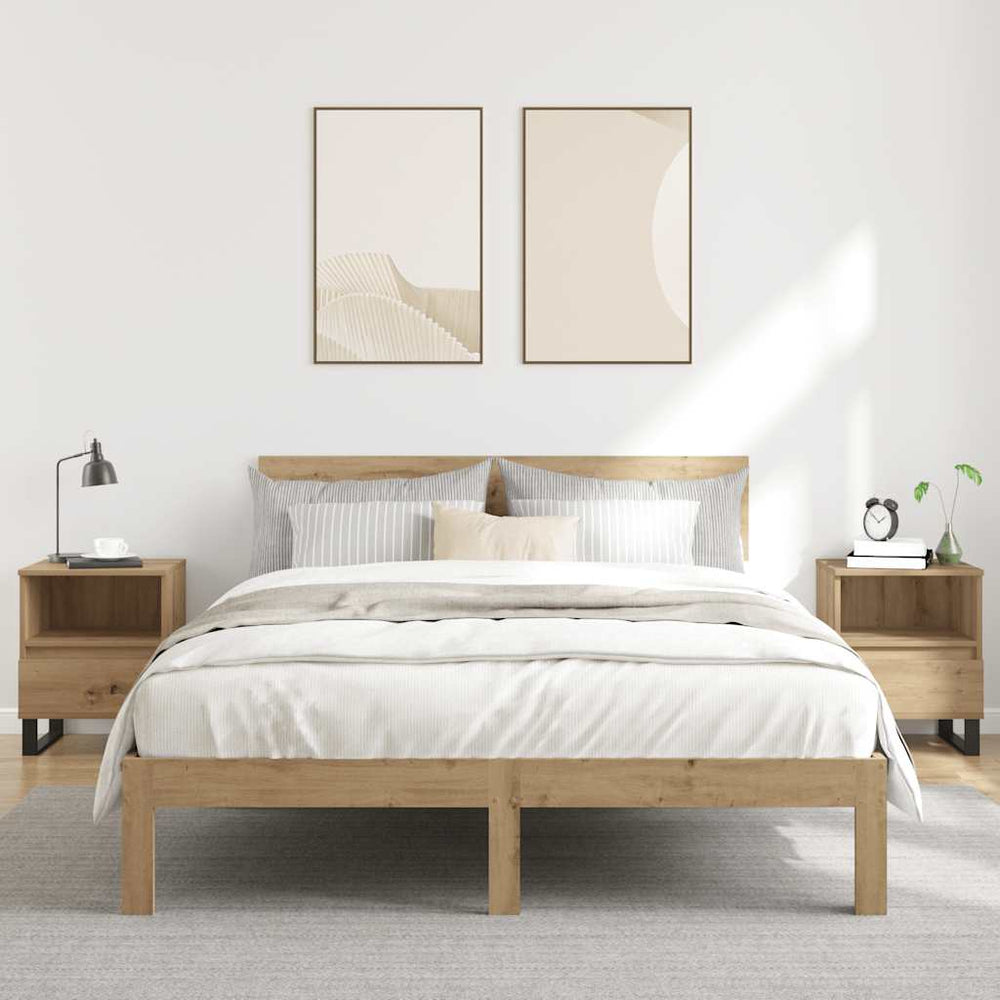 Nachttische 2er Set Artisan Eiche