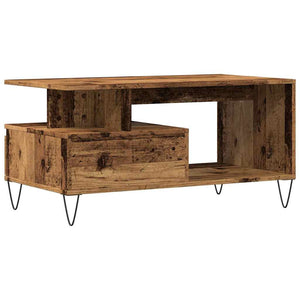Couchtisch Altholz-Optik, 90 cm
