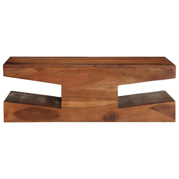 Akazie Couchtisch Massivholz 90x60 cm