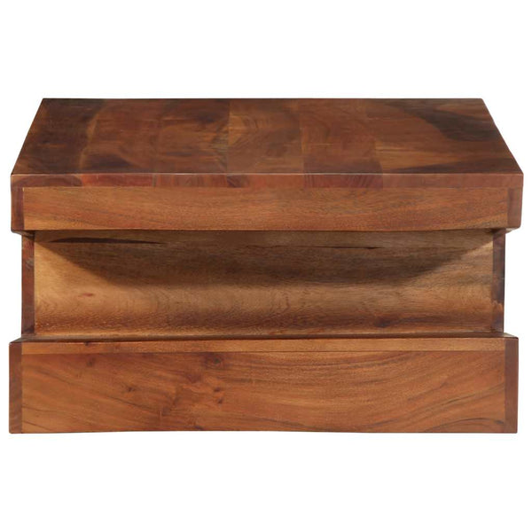 Akazie Couchtisch Massivholz 90x60 cm