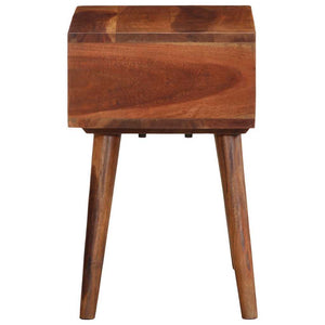 Akazie Beistelltisch Massivholz 45x30x45 cm