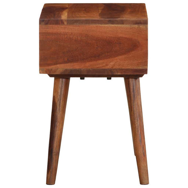 Akazie Beistelltisch Massivholz 45x30x45 cm