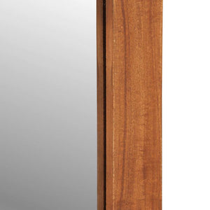 Wandspiegel Akazie mit Schubladen 60x90 cm
