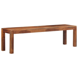 Akazie Massivholz Bank 160cm