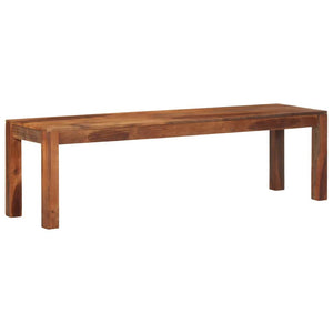 Akazie Massivholz Bank 160cm