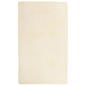 Shaggy Teppich Creme 60x100 cm