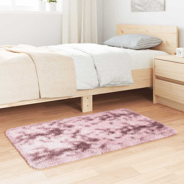 Shaggy Teppich NAVARRA Altrosa 60x100 cm