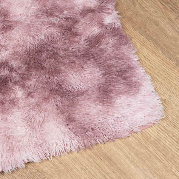 Shaggy Teppich NAVARRA Altrosa 60x100 cm