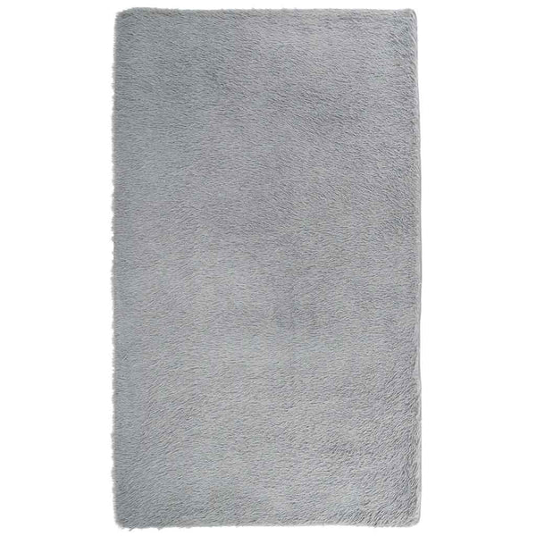 vidaXL Tapis shaggy à poils longs NAVARRA Gris clair 60x100 cm Polyester