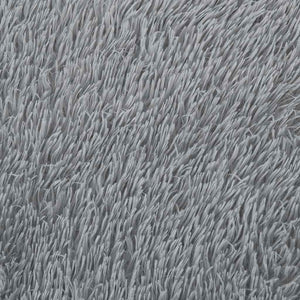 vidaXL Tapis shaggy à poils longs NAVARRA Gris clair 60x100 cm Polyester