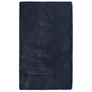 Marineblauer Shaggy Teppich 60x100 cm