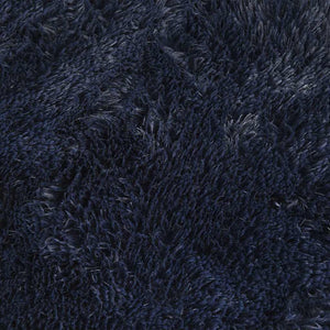 Marineblauer Shaggy Teppich 60x100 cm