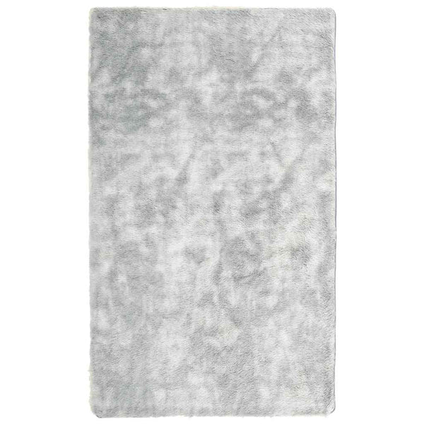Shaggy Teppich Silbergrau 60x100 cm