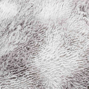Shaggy Teppich Silbergrau 60x100 cm