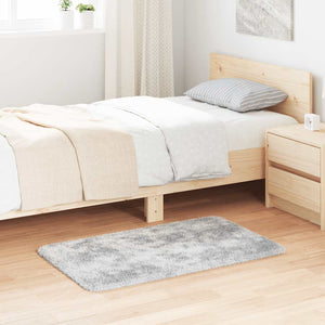 Shaggy Teppich Silbergrau 60x100 cm