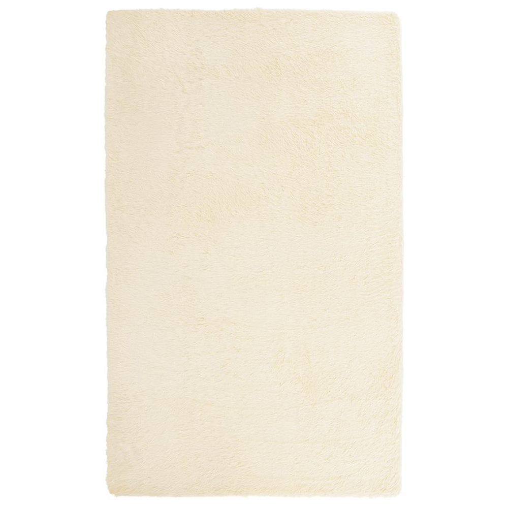 Shaggy Teppich Creme 80x150 cm