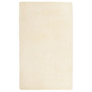 Shaggy Teppich Creme 80x150 cm