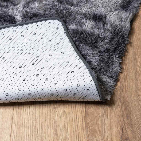 Shaggy Teppich NAVARRA Dunkelgrau 80x150 cm