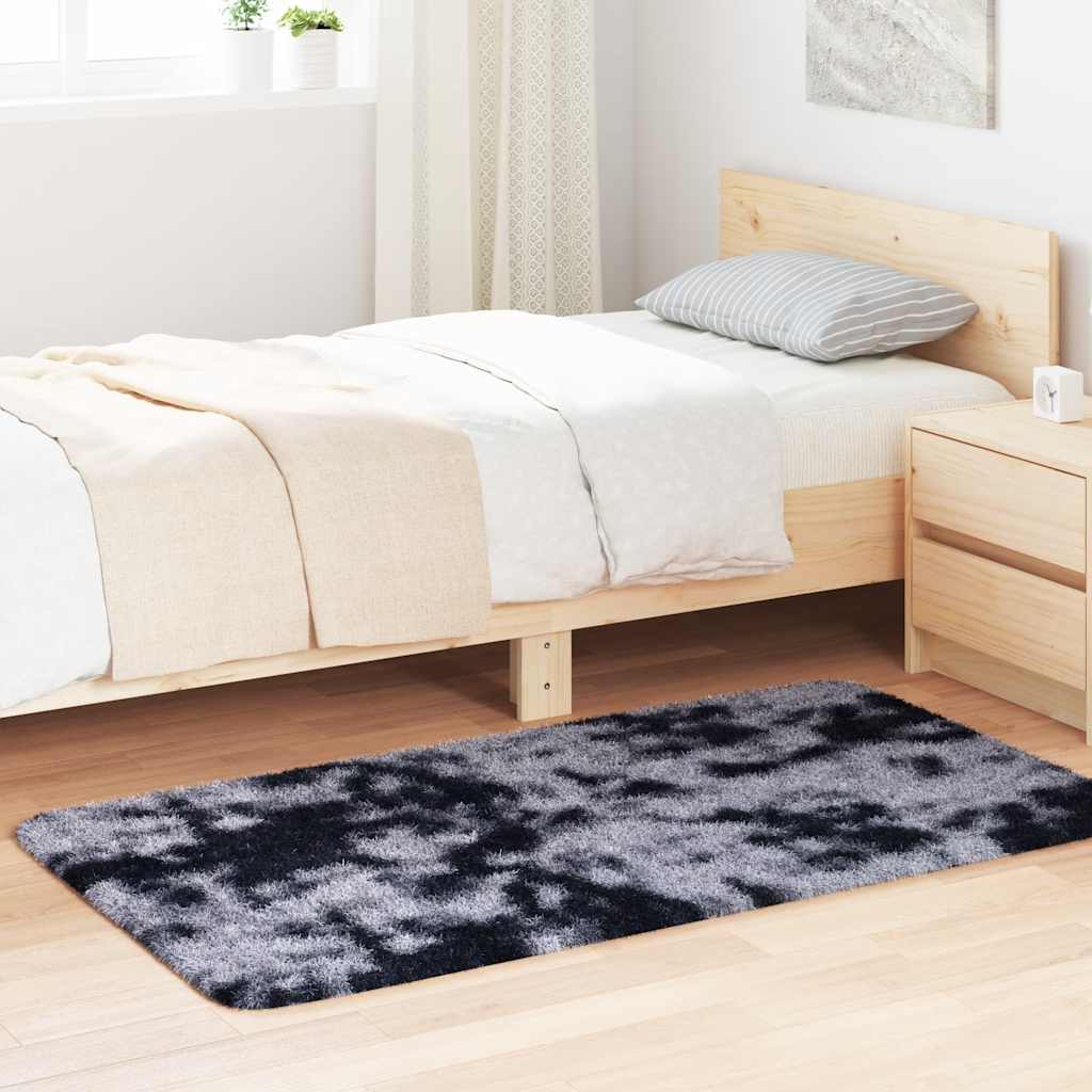 Shaggy Teppich NAVARRA Dunkelgrau 80x150 cm