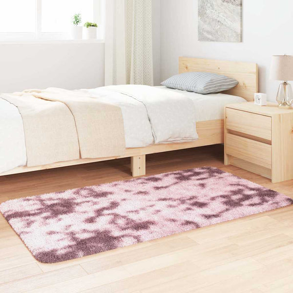Shaggy Teppich Altrosa 80x150 cm