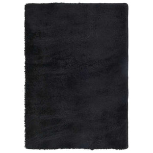 Schwarzer Shaggy Teppich NAVARRA 120x170 cm