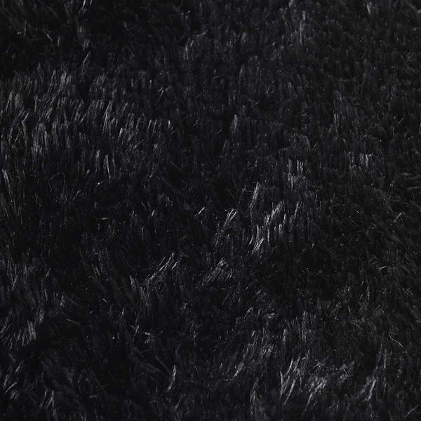 Schwarzer Shaggy Teppich NAVARRA 120x170 cm