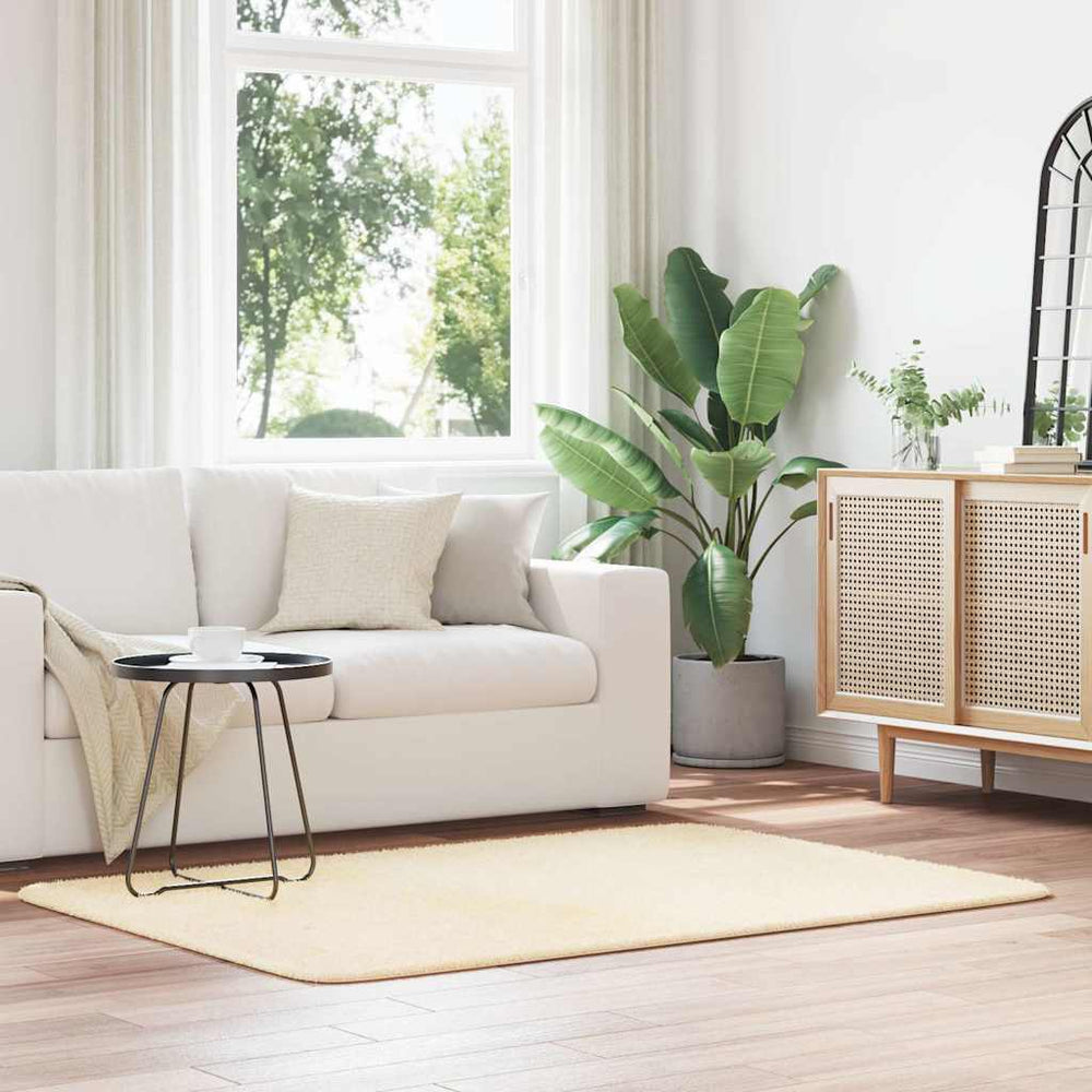 Shaggy Teppich NAVARRA Creme 120x170 cm