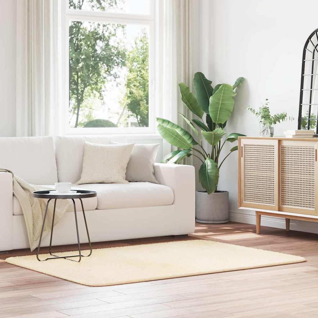Shaggy Teppich NAVARRA Creme 120x170 cm
