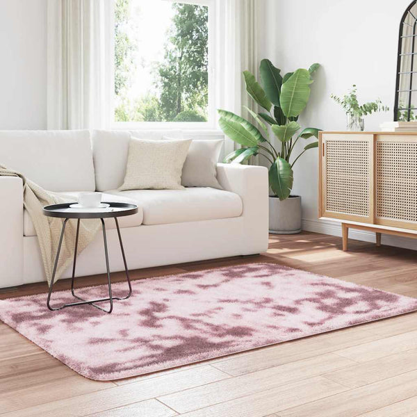 Shaggy Teppich Altrosa 120x170 cm