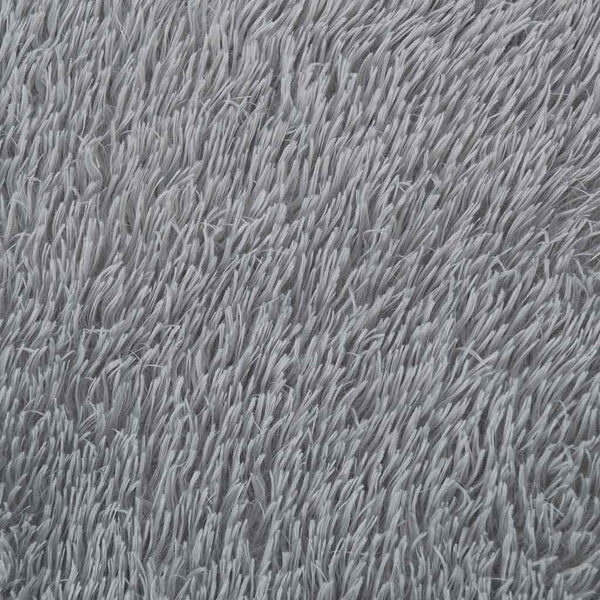 Shaggy Teppich Hellgrau 120x170 cm