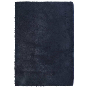 Marineblauer Shaggy Teppich 120x170 cm