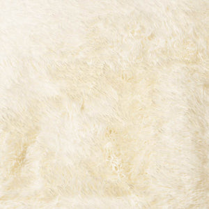 Shaggy Teppich Creme 130x200 cm