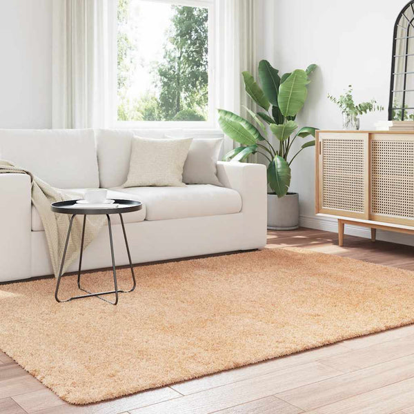 Shaggy Teppich NAVARRA Beige 160x230 cm