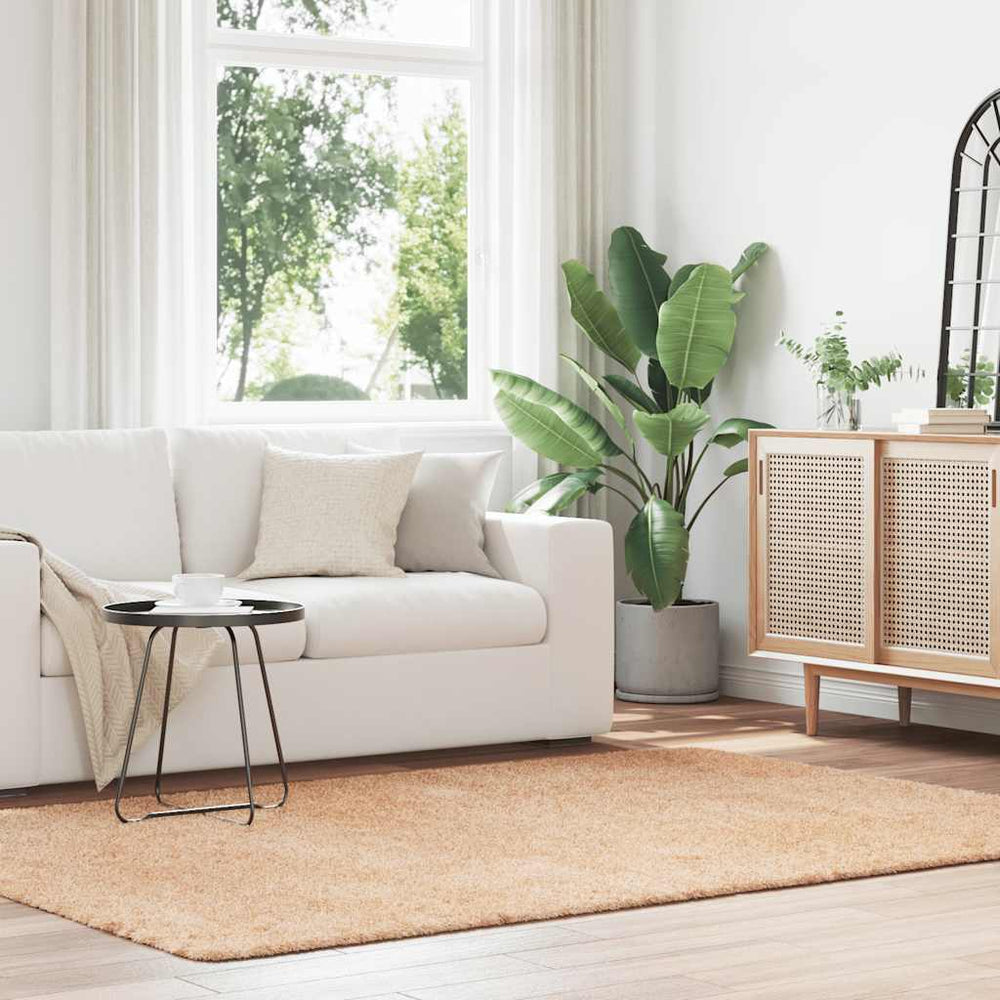 Shaggy Teppich NAVARRA Beige 160x230 cm