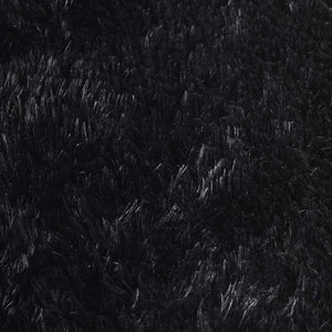 Schwarzer Shaggy Teppich NAVARRA 160x230 cm