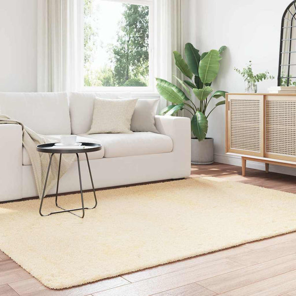 Shaggy Teppich NAVARRA Creme 160x230 cm