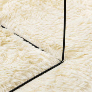 Shaggy Teppich NAVARRA Creme 160x230 cm