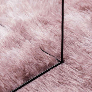 Shaggy Teppich Altrosa 160x230 cm