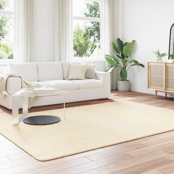 Shaggy Teppich NAVARRA Creme 200x290 cm