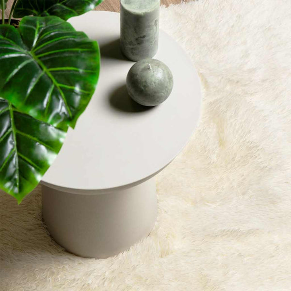 Shaggy Teppich NAVARRA Creme 200x290 cm